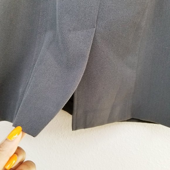 Shelby & Palmer Sheath Dress with Pockets Grey - Picture 8 of 12